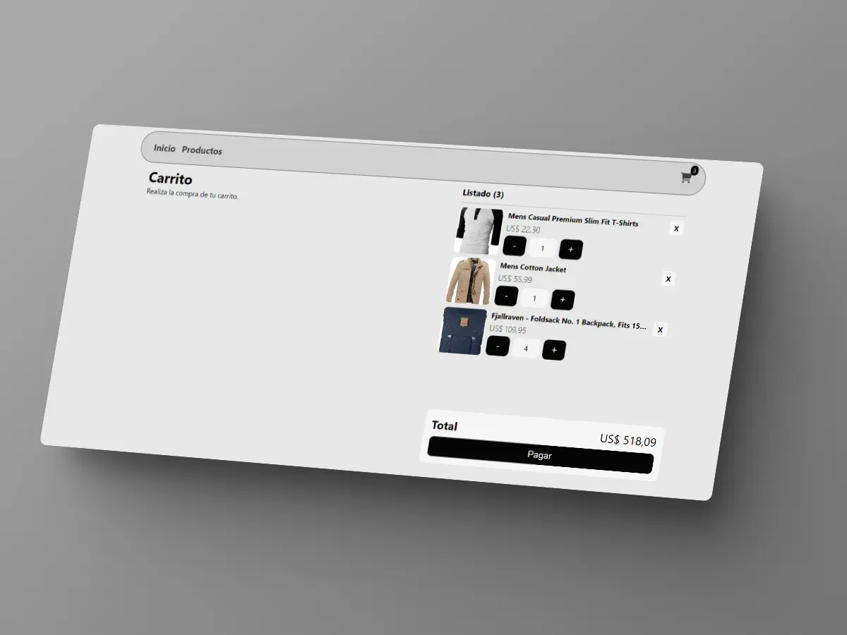 Carrito de compras